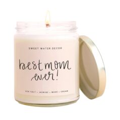 Best mom ever candle