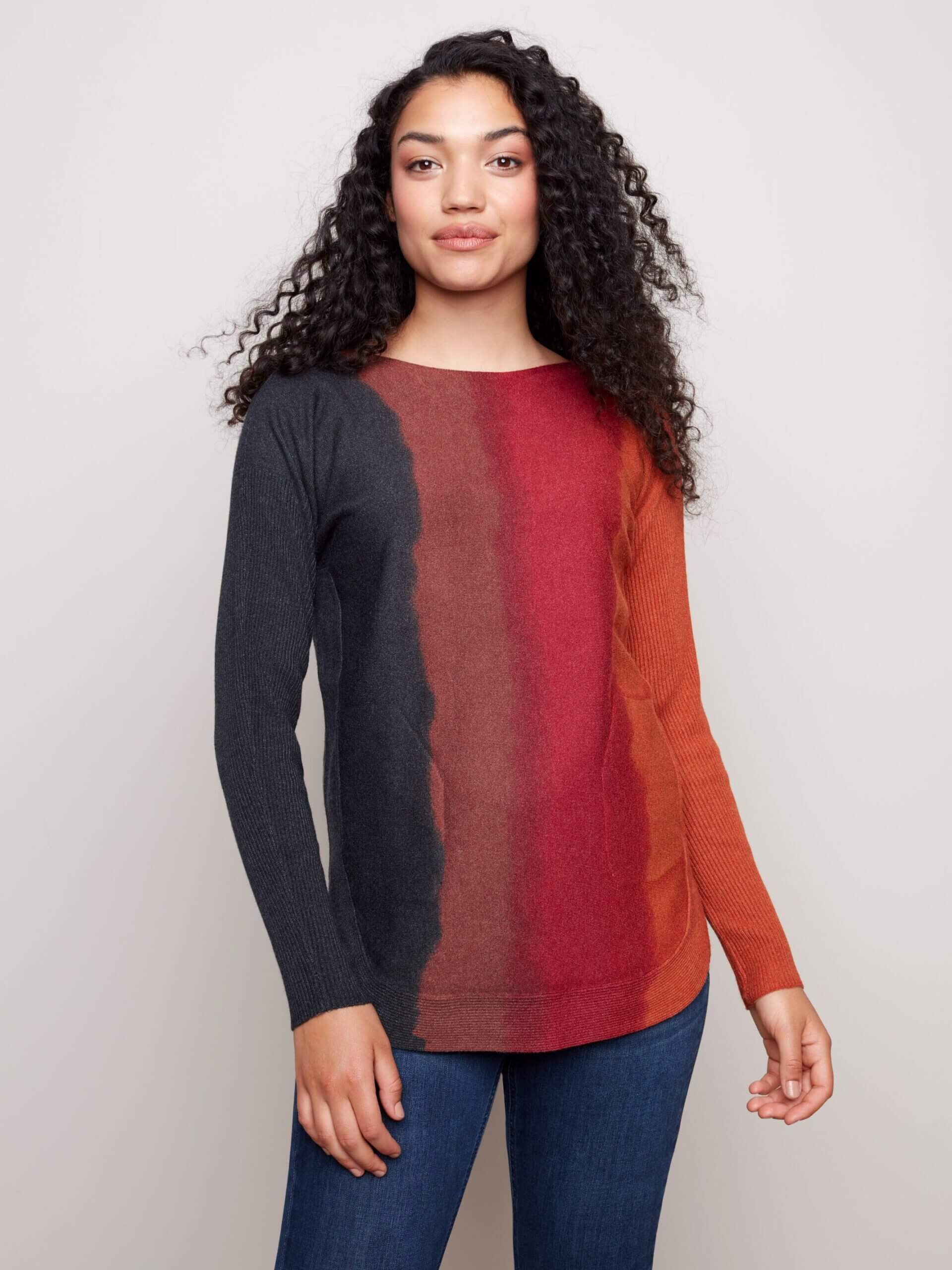 Fall colors sweater