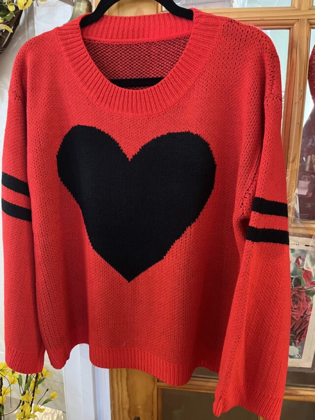 Happy Heart Sweater